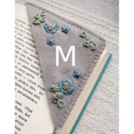 Fashion Minimalist Country Style Hand Embroidered Bookmark